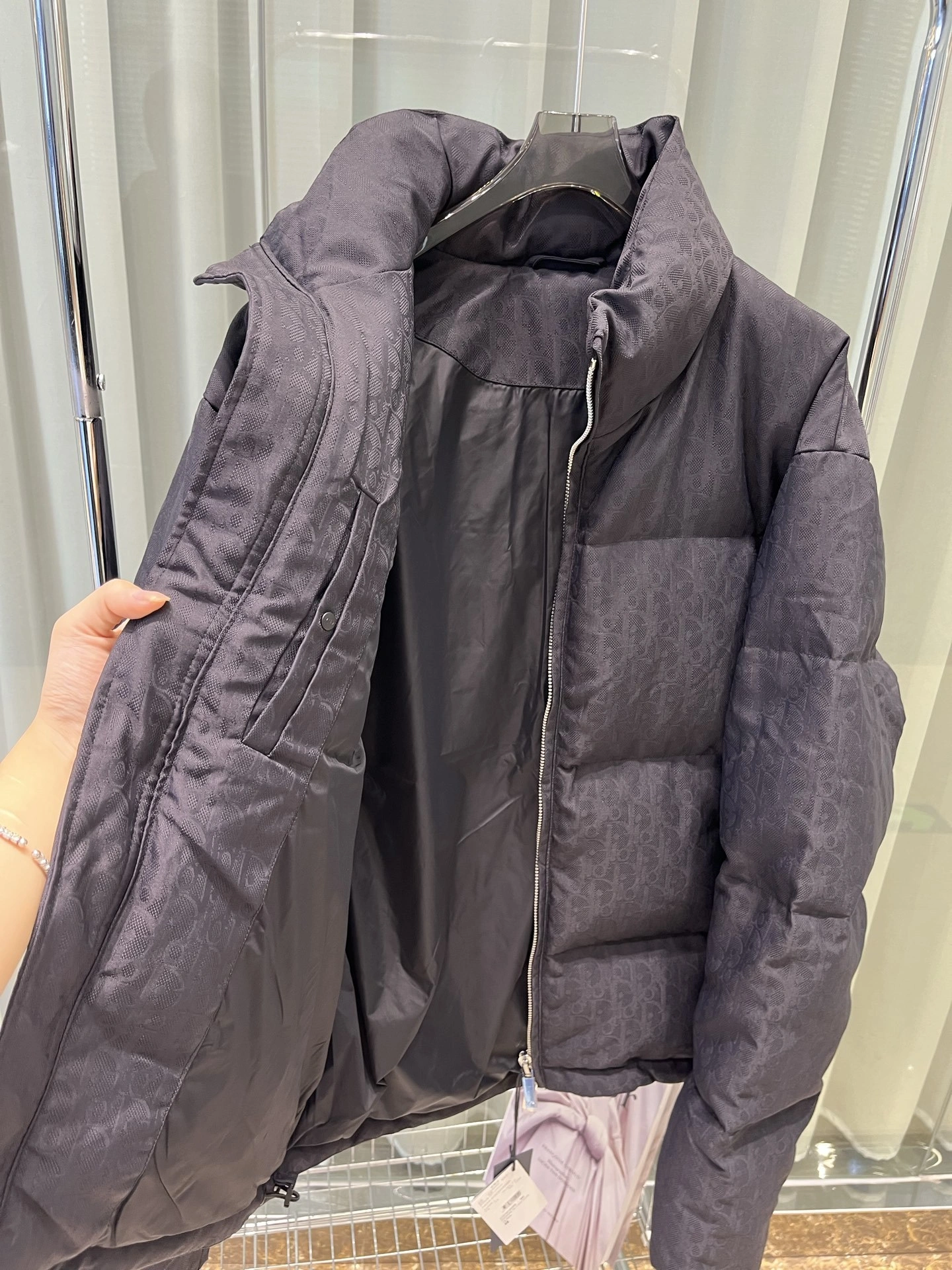 wg.luxury-- 4ior Down jacket white goose down 2colour item: E-F443J1253-2H